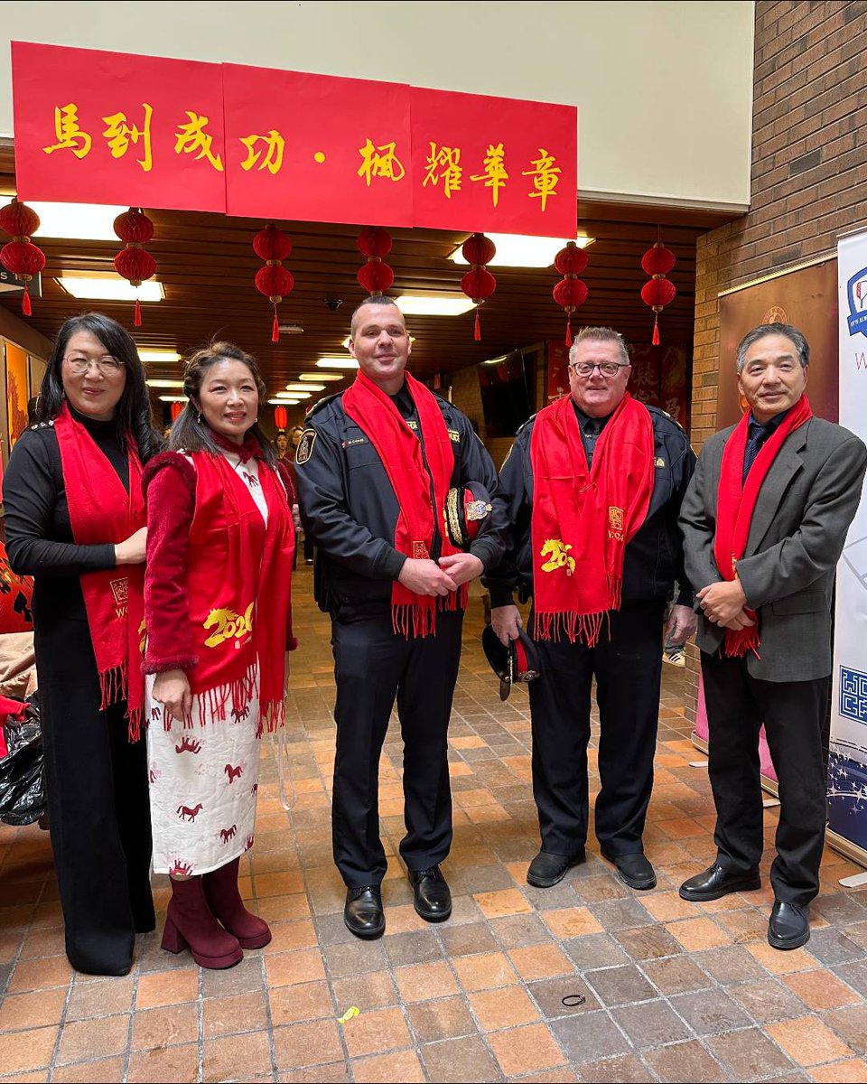 WRPSToday's tweet photo. We were proud to attend the Lunar New Year celebration with @WaterlooCCA. 🐎✨ A great opportunity to connect with the community and welcome the Year of the Horse together. https://t.co/w3rifTddgi