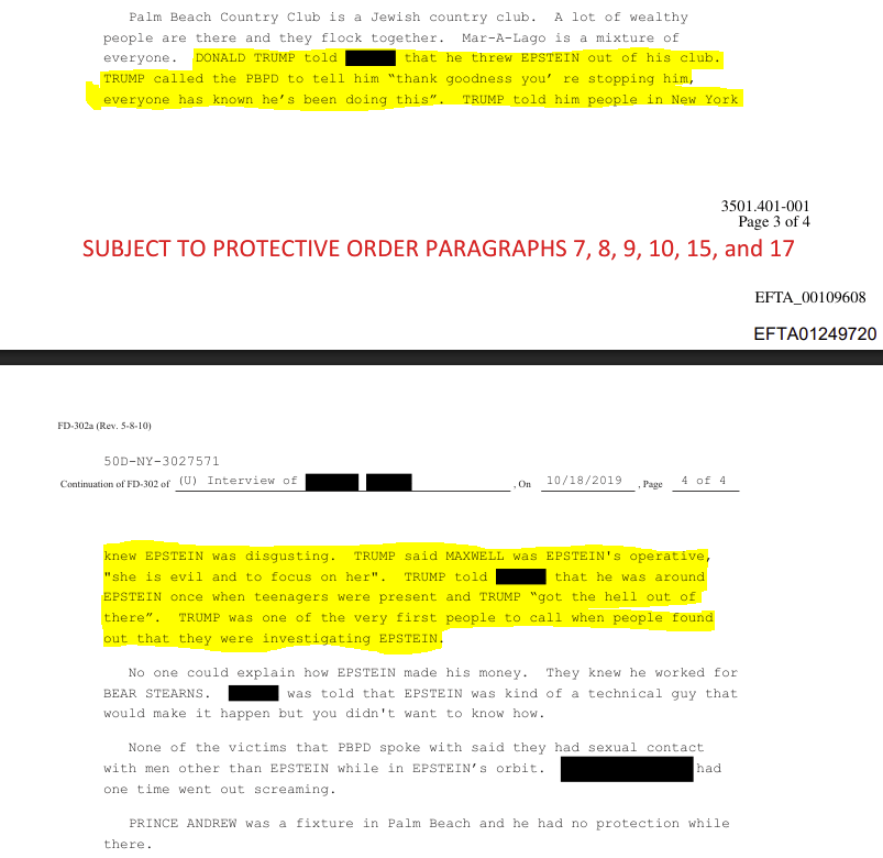 Why would I condemn President Trump when he played such a significant part in exposing Epstein for the child molesting wrongun he was?

Read pages 3 and 4 of the files

justice.gov/epstein/files/…
