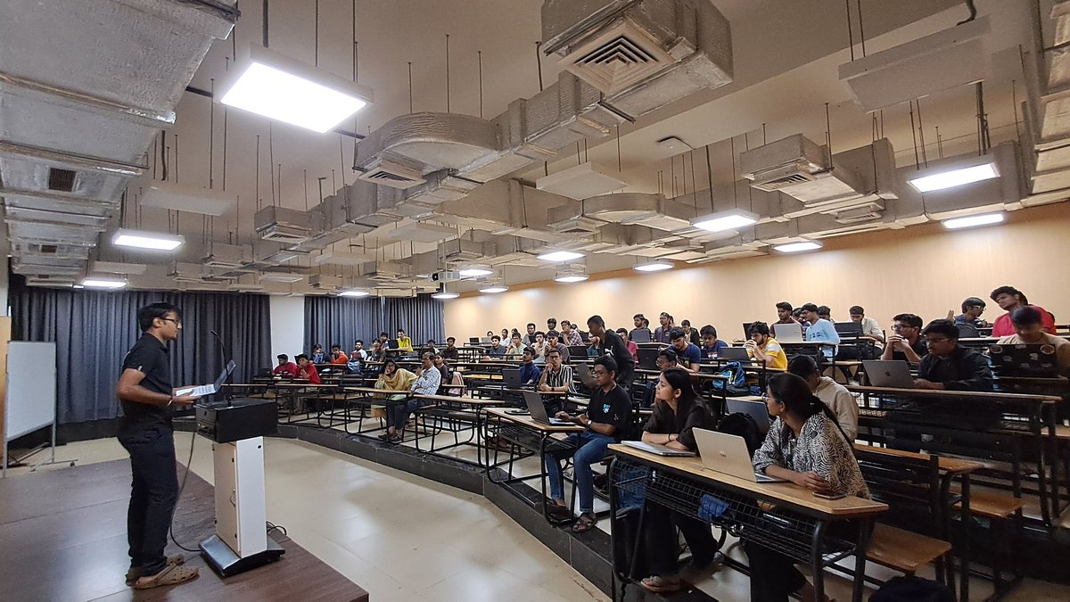 Blocsoc_iiit's tweet photo. IIIT Dharwad synced to the blockchain! 

​Block-Sync 2026 was a movie:
- 50+ wallets created 
- 0 to 1 on-chain minting 
- Real-time listing 

​We learn and share with hands-on experience.

​#NFT #Workshop #BlockSync #opensea #IIITDwd https://t.co/9zuY7upPPI