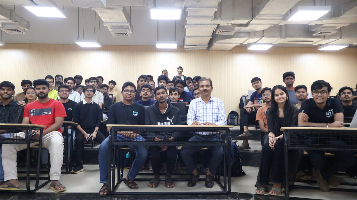 Blocsoc_iiit's tweet photo. IIIT Dharwad synced to the blockchain! 

​Block-Sync 2026 was a movie:
- 50+ wallets created 
- 0 to 1 on-chain minting 
- Real-time listing 

​We learn and share with hands-on experience.

​#NFT #Workshop #BlockSync #opensea #IIITDwd https://t.co/9zuY7upPPI