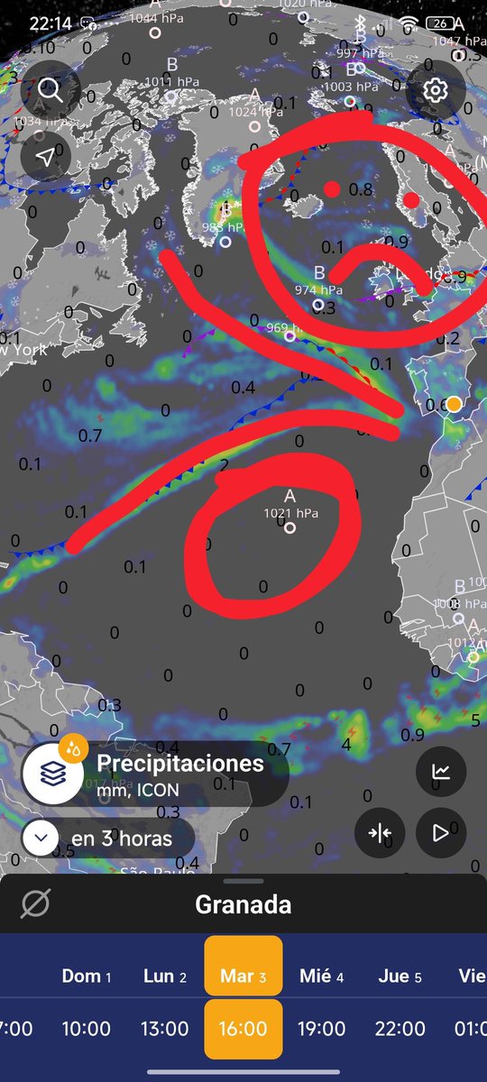 #ElTiempo ⚠️🚨
Vienen días de sol que nos darán estabilidad en #Andalucia 
Pero viendo <a href="/Ventuskycom/">Ventusky</a> se aprecia para 3-4 de Marzo un nuevo #rioatmosferico 😳🤦 que puede ser igual o peor que Leonardo. #borrascaquentin 
Habrá que estar en Alerta !! ⚠️🚨