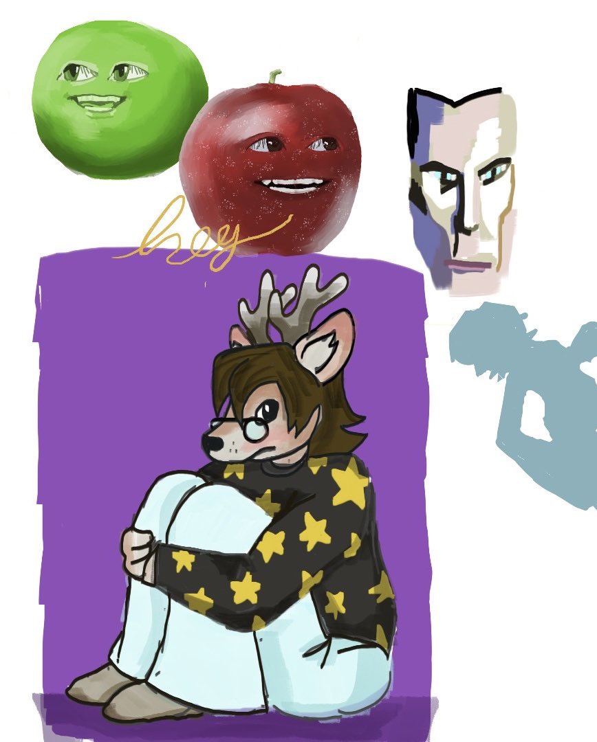 midwestderp's tweet photo. @Elmiriellaa hiii! i’m jay im usually a painter but ive recently started getting into digital works! https://t.co/IrqnqfH5tE