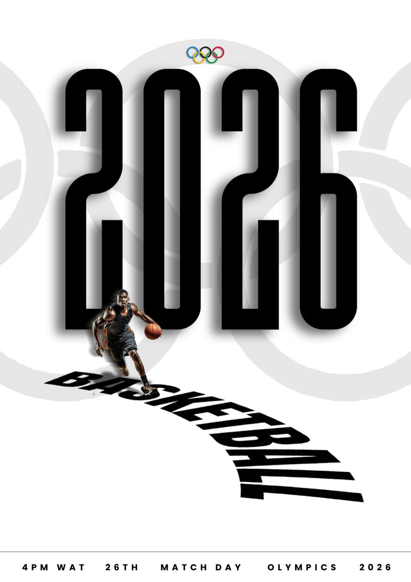 Day 030: The Milestone 🏀⛹🏽‍♂️
Day 15 of the <a href="/gdgoc_funaab/">GDG on Campus, FUNAAB</a>
#30DaysDesignChallenge 

Brief: Event Poster
For today’s piece, I wanted to create a design that feels as massive as the <a href="/Olympics/">The Olympic Games</a> themselves.

<a href="/hameed_oyewola/">Oyewola Hameed</a> 

#Day30 #Olympics2026 #basketball