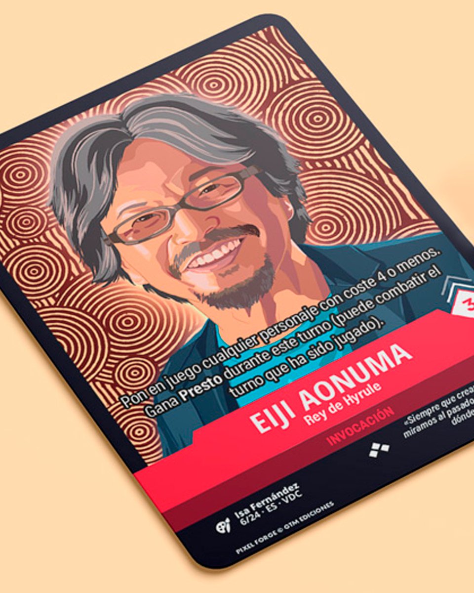 ✨¿Qué sería de The Legend of Zelda sin él?

Eiji Aonuma se une la colección de Pixel Forge con este precioso arte de <a href="/Isaconlimon/">Isa Fernández</a>.

🎨¡Consigue esta carta con tu revista de marzo!