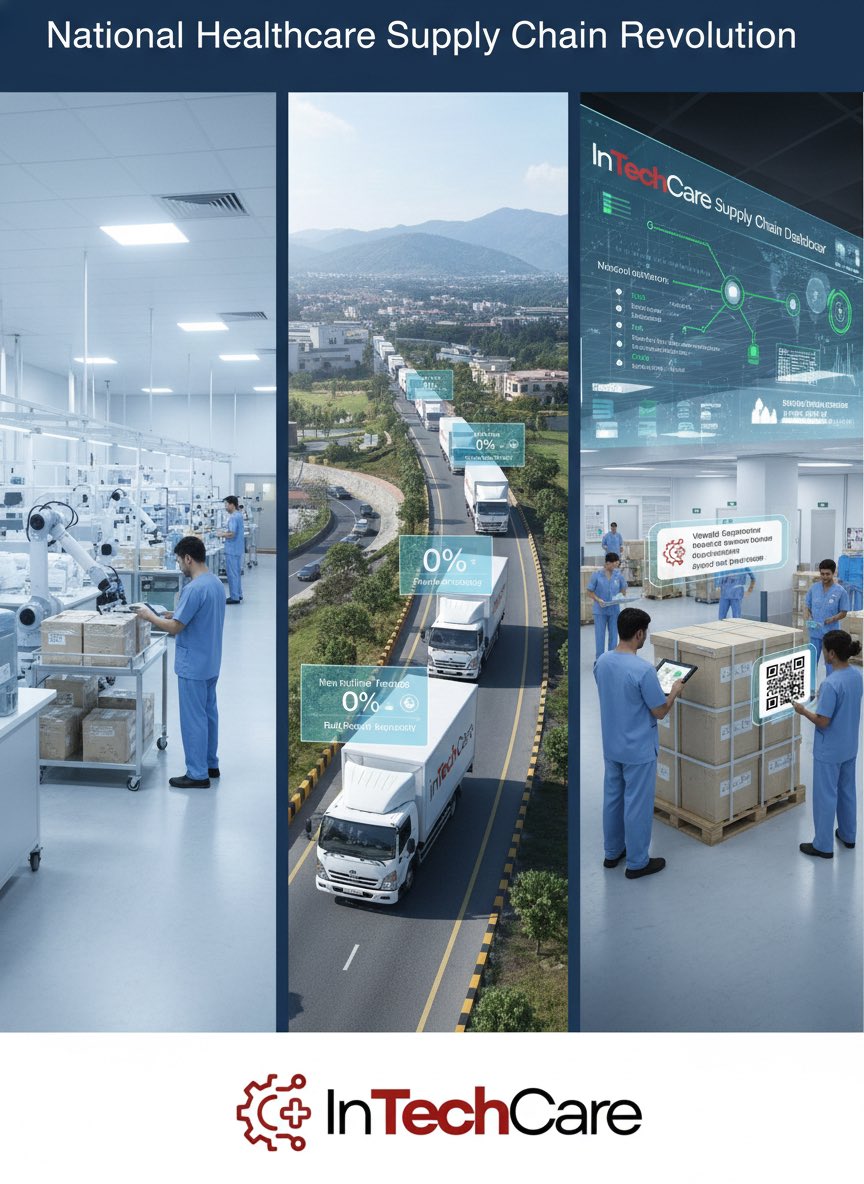 InTechCare transforms medical procurement with automated ordering, transparent sourcing, and real-time tracking, ensuring hospitals receive verified supplies without shortages, corruption, or costly delays #InTechCare #Sidrachain 

sidrastart.com/project/3329ea…