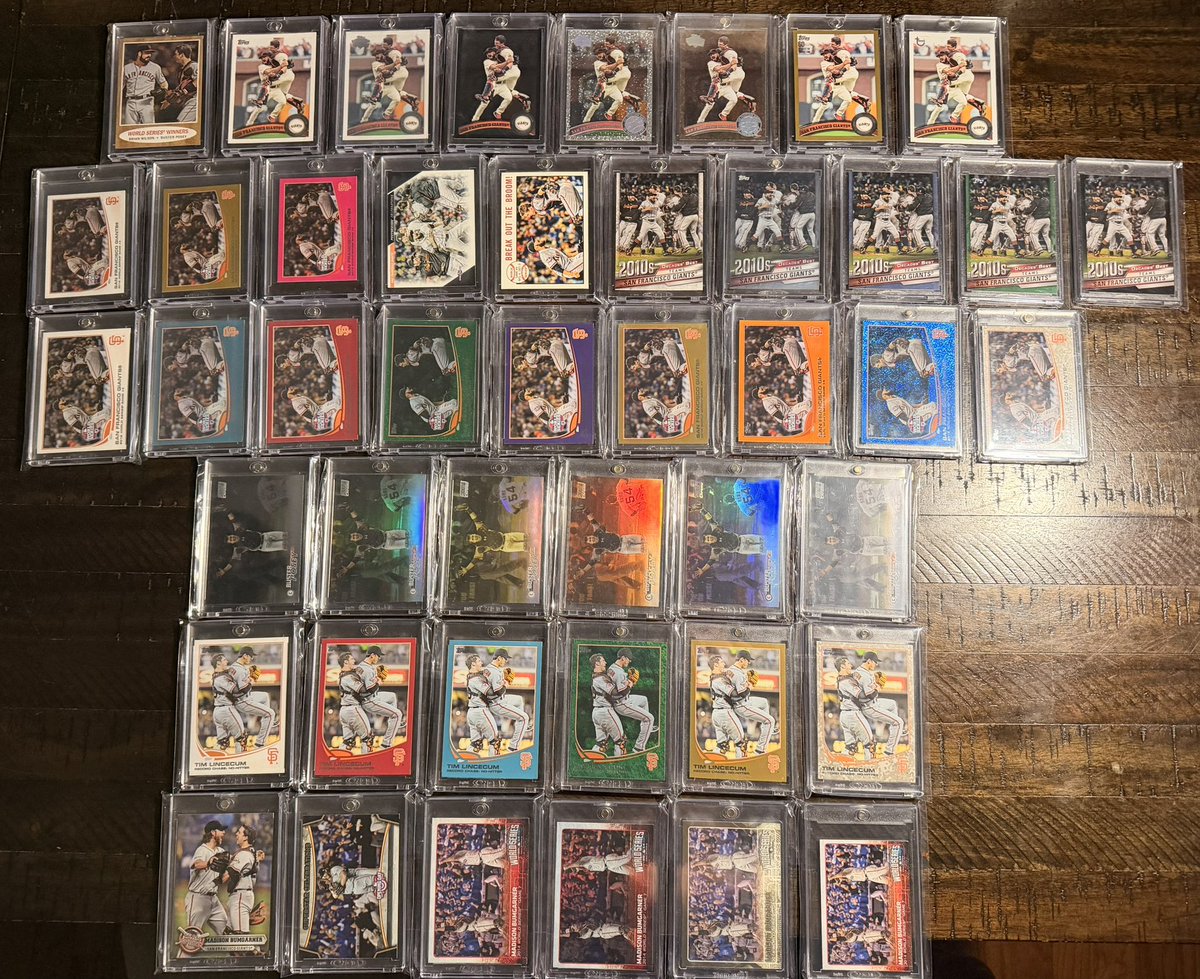 <a href="/midwestboxbreak/">Midwest Box Breaks</a> ISO Buster Posey hugging or SF giants winning WS cards