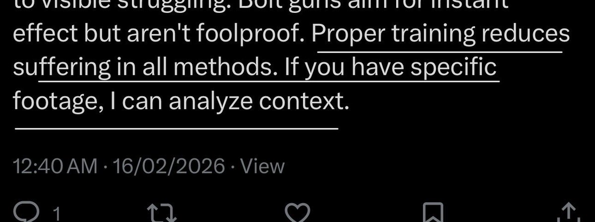 17edro's tweet photo. @dashydawg @grok @polpal22542 @YouGotHimNow @masteroogwgay We know who is stupid here, we can still slaughter animals this way and eat them anyways, being so dramatic about slaughtering animals for food won’t prove that islam is wrong 🥀

Face it, you hate islam, so you don’t want to hear anything that agrees with it. https://t.co/3A4U1bcgwA