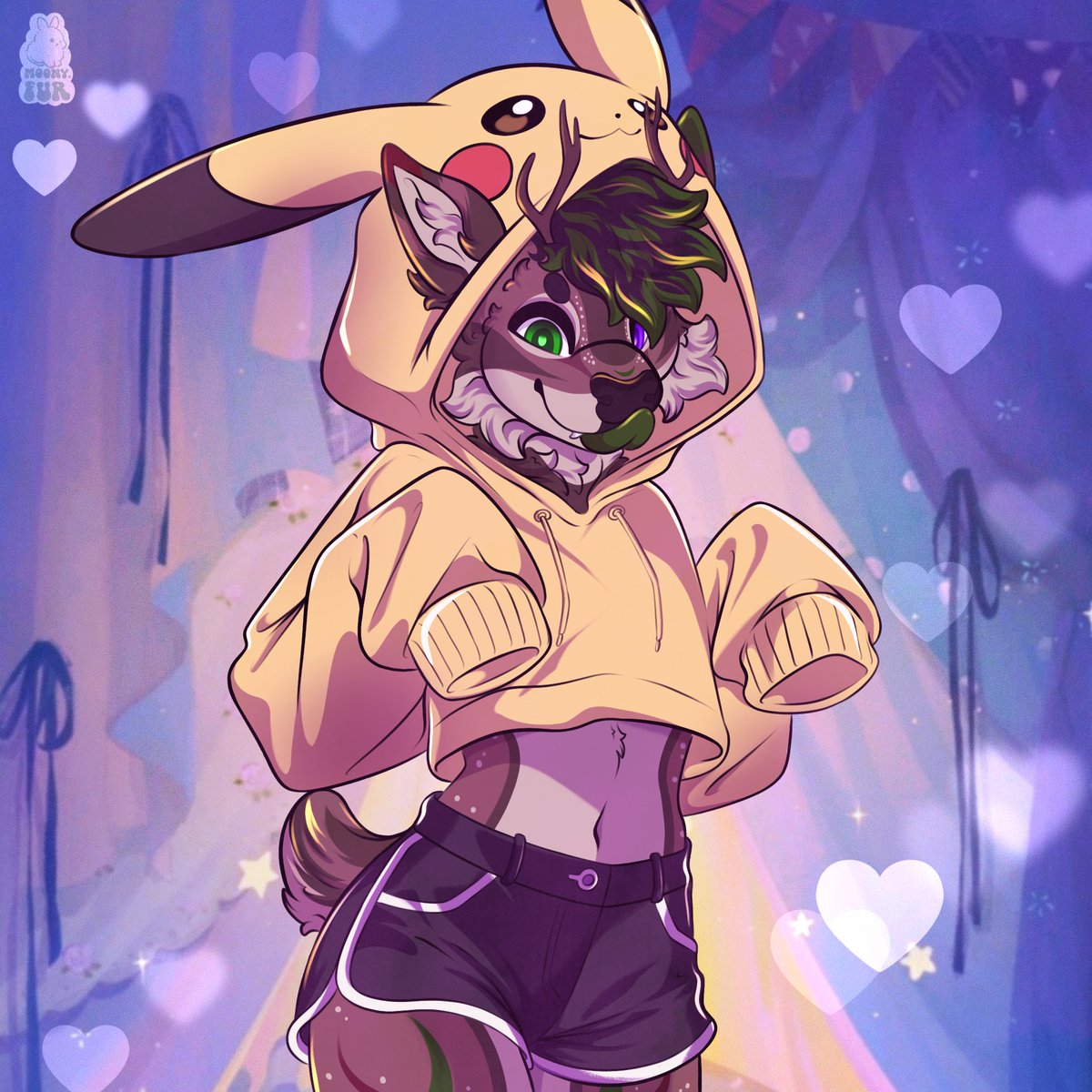 "I only know Pikachu😭"- Me when commissioning this art piece 

🎨: <a href="/moonyfurr_/">mooooony 🌱</a>