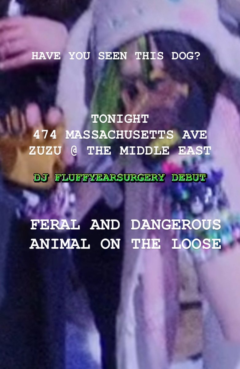 DJ FLUFFYEARSURGERY tweet media