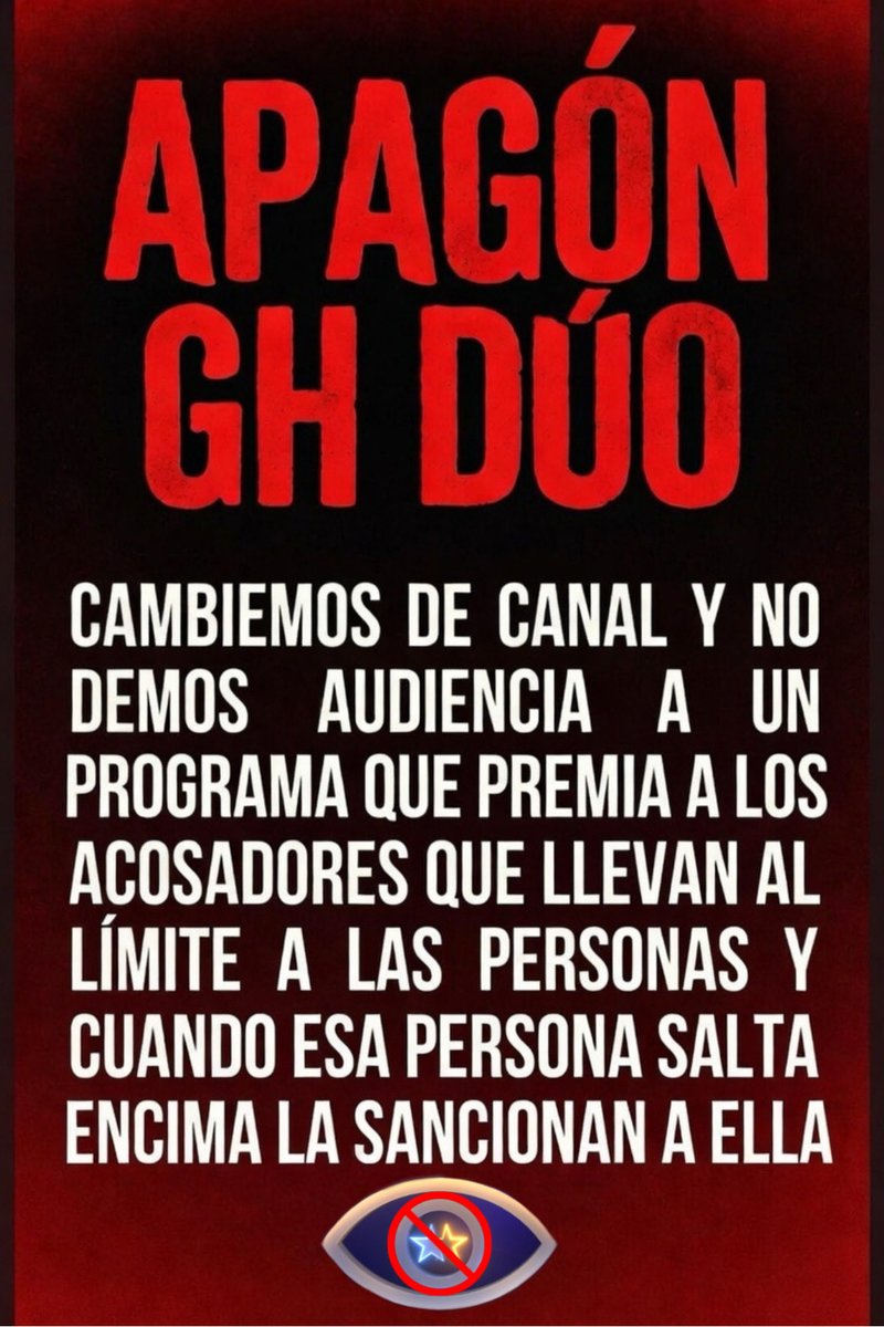 Como expulsen a Cristina 

#GHDúoCuentas6