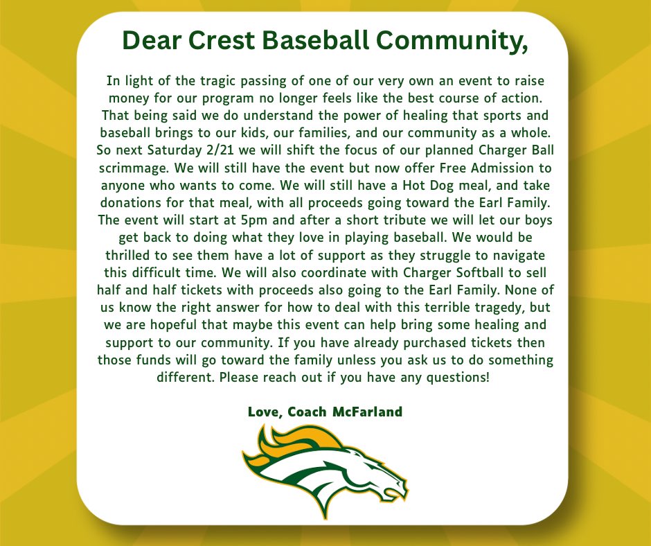 adammcfarland21's tweet photo. @crest_baseball @CrestAthletics https://t.co/0fgH2XpVnz