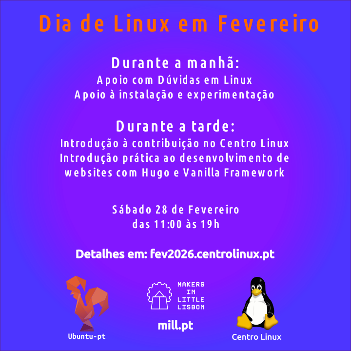 centrolinux.pt tweet media