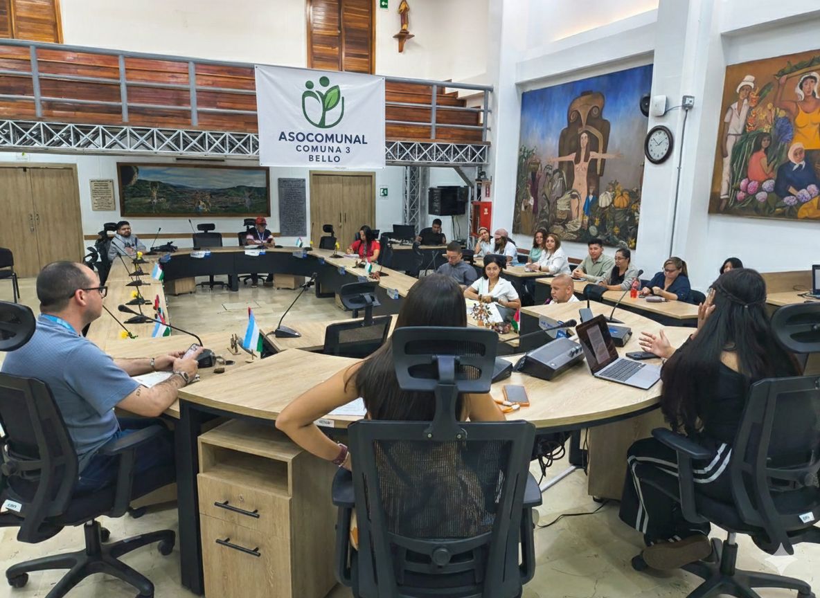 jacvilladeoccid's tweet photo. 📢 #ASOCOMUNAL COMUNA 3 YA ESTÁ ACTIVA🚀
Nos complace informar a toda nuestra comunidad que el 14 de febrero, desde las instalaciones del @ConcejoBello participamos oficialmente en la apertura de la Mesa de Garantías Electorales Comunales @AlcaldiadeBello https://t.co/bA5z39CHMF