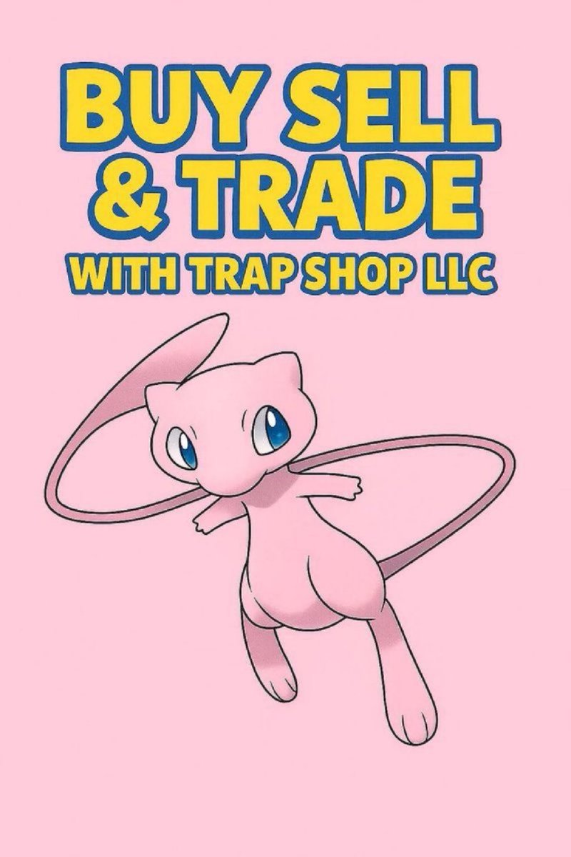 🟦🟦🟦 TRAP SHOP 🟦🟦🟦
BUY • SELL • TRADE • ISO

🖼️ PICS + PRICES REQUIRED
🔁 REPOSTS APPRECIATED
🚫 NO LINKS
💳 PAYPAL G&amp;S FOR NEW BUYERS/SELLERS

🃏 TCG &amp; COLLECTIBLES
Sealed • Singles • Slabs • Booster Boxes • Lots • Funkos Etc

🫶 Thanks for keeping it clean &amp; active