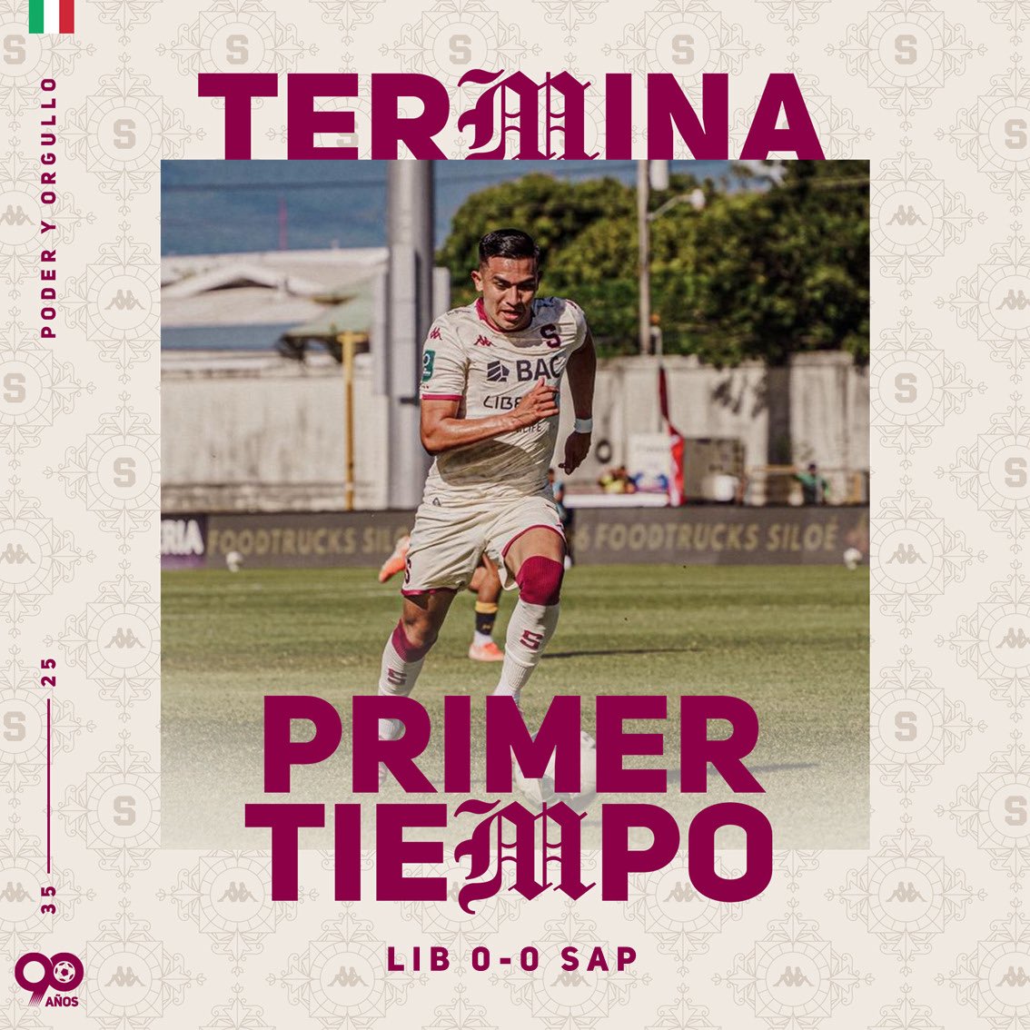 ⏳ Culmina la primera mitad en el Edgardo Baltodano