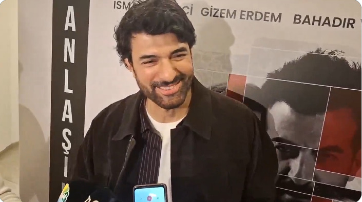 Engin Akyürek a fost întrebat despre videoclipul lansat de Beren Saat viatacuaromadecafea.com/2026/02/15/eng…