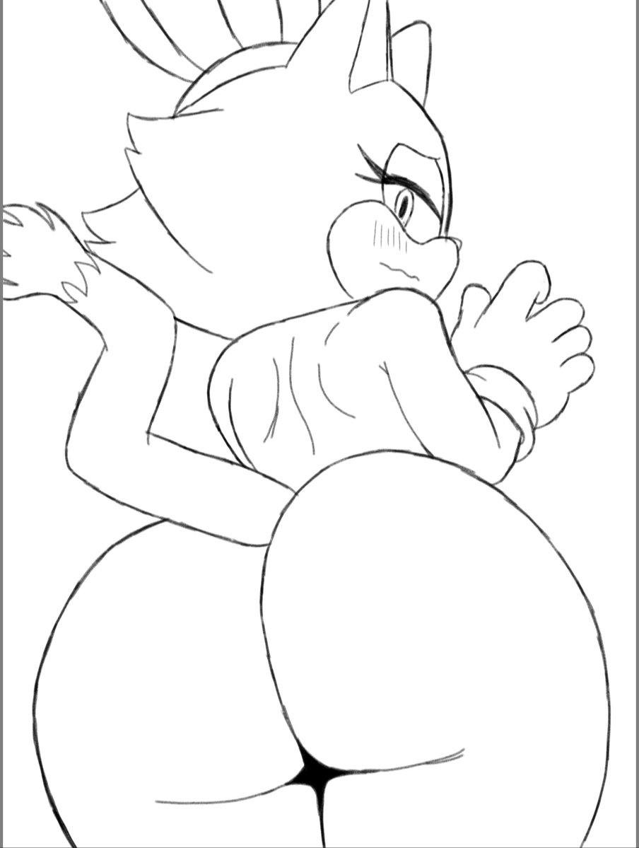 Embarrassed Blaze caught in 4k

A small WIP to keep things moving around here. And for those still waiting for a drawing, don't worry, I'm still working on it

#sketch #sonic #SonicTheHedgehog #BlazeTheCat #nsfw