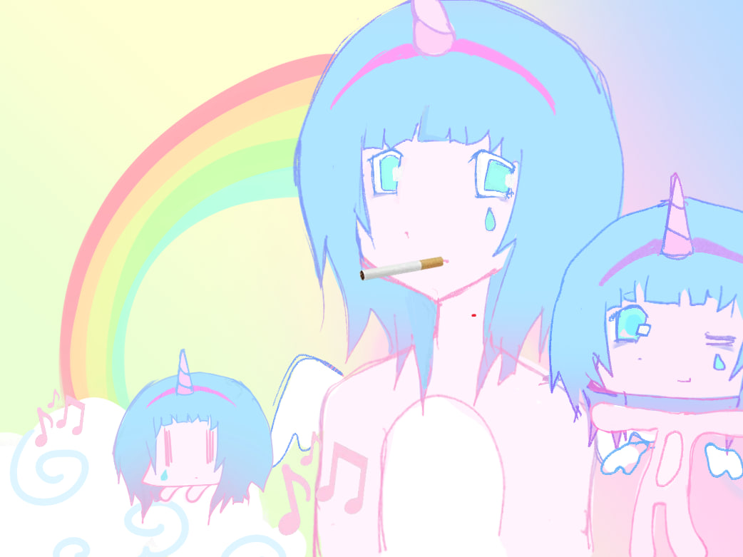 DE4RCHU's tweet photo. idk #unicorngirl 
oc not my https://t.co/n9J4YDsLld