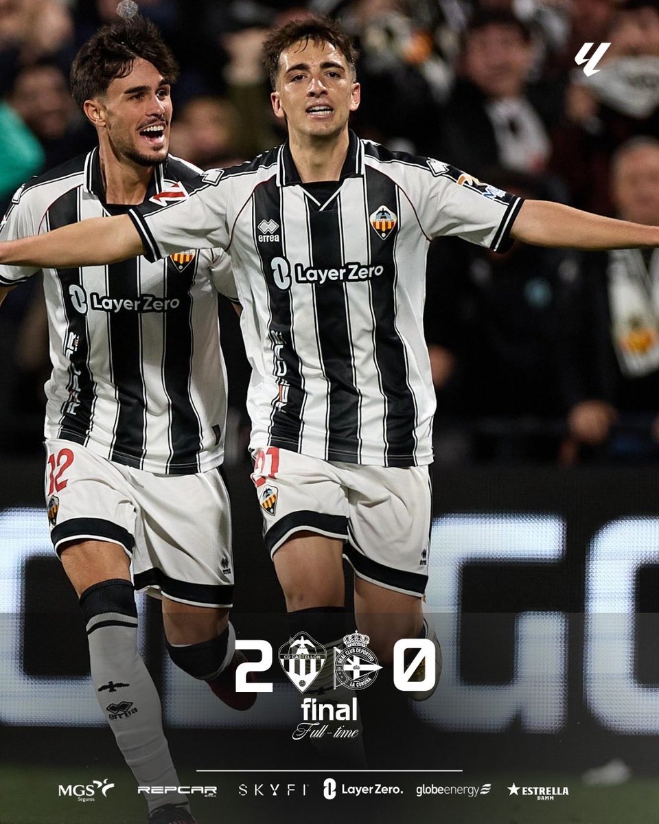 FINAAAL FINAAAL FINAAAL DEL PARTIDO (2-0) 

EL CLUB DEPORTIVO CASTELLÓN VENCE AL RC DEPORTIVO EN EL #SKYFICASTALIA🏟️ GRACIAS A LOS GOLES DE CAMARA Y CALA

¡SEGUIMOS Y VAMOS A POR MÁS!

#CastellónDépor
#PPO👂