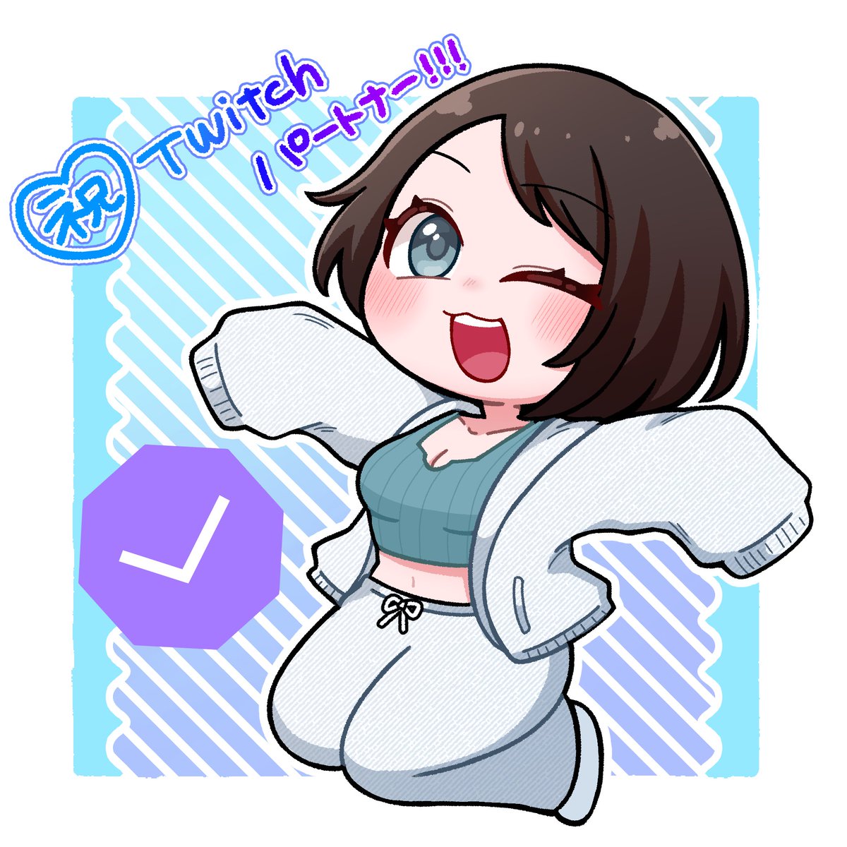 okogetan_puuuu's tweet image. おはよー！！ジャーーーーン！みてー！

いつもスタンプなどつくってくれているみたこちゃんから、なんとこんな素敵なお祝いイラストいただきました！！

うれしい🥹💓

そしてこれからも末永くよろしくお願いいたします🙏

FF14もまたやろう〜！！！！

#Twitch
#TwitchPartner