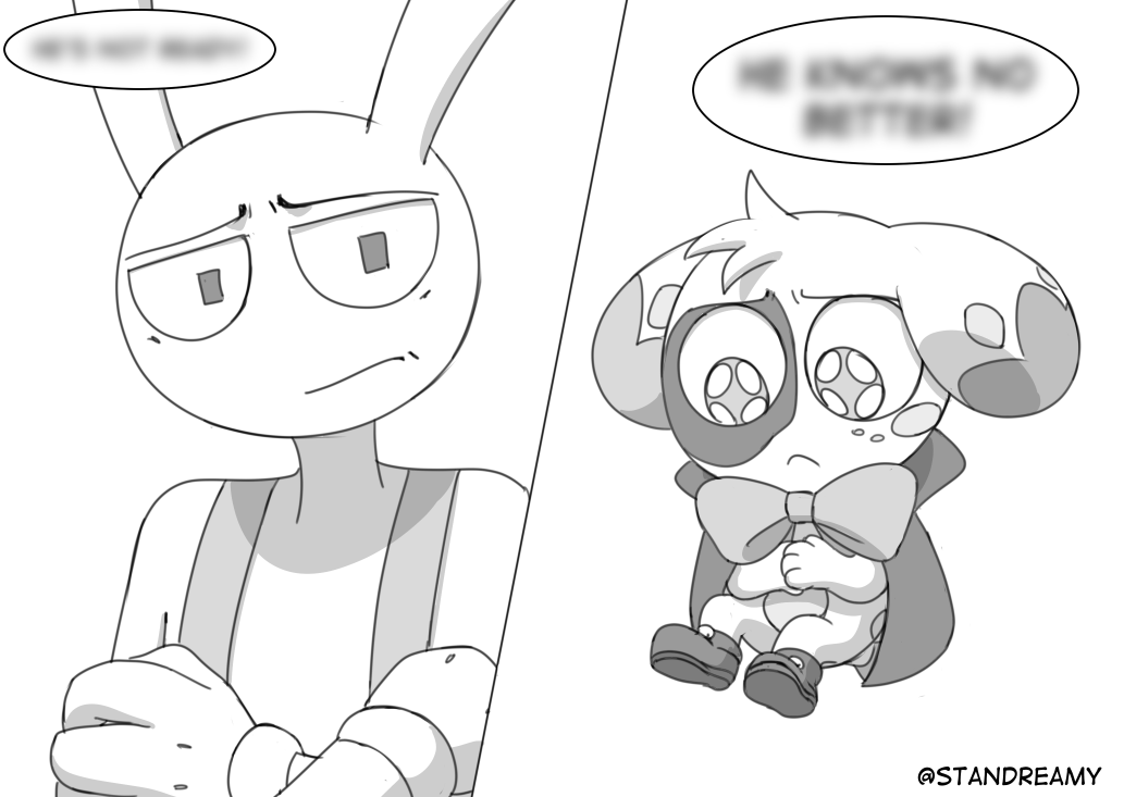 Standreamy's tweet photo. Let the kid have trau-FUN!

3/?  

#funnybunny https://t.co/bFTITrZyr6