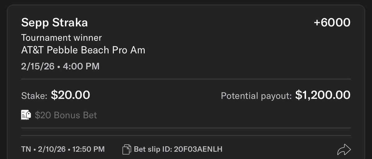 Two guys in the final group today - nothing to show for it. Golf betting is not for the faint of heart