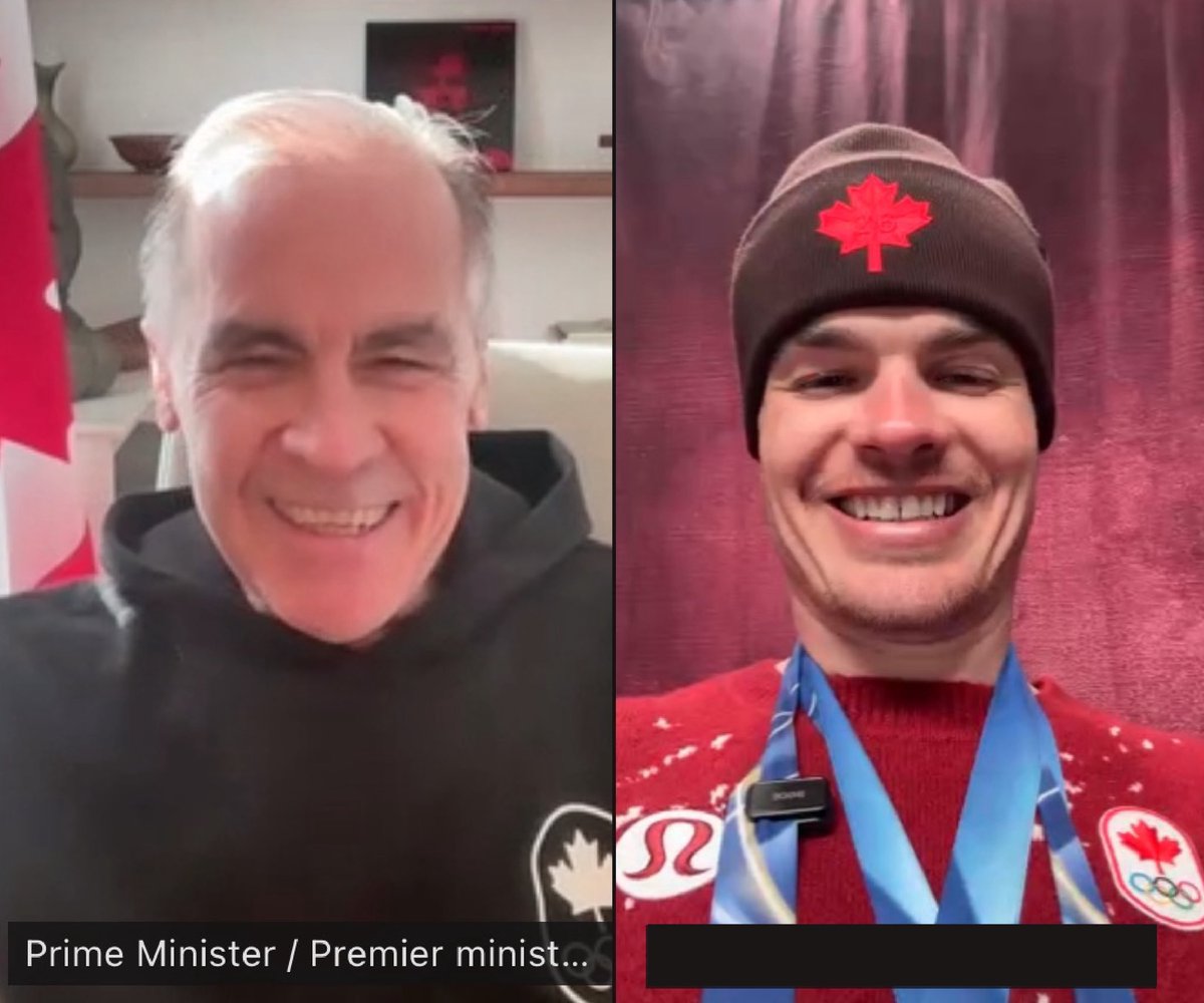 Congratulated moguls legend, <a href="/MikaelKingsbury/">Mikael Kingsbury</a> on his gold medal win today for <a href="/TeamCanada/">Team Canada</a> 🇨🇦🥇