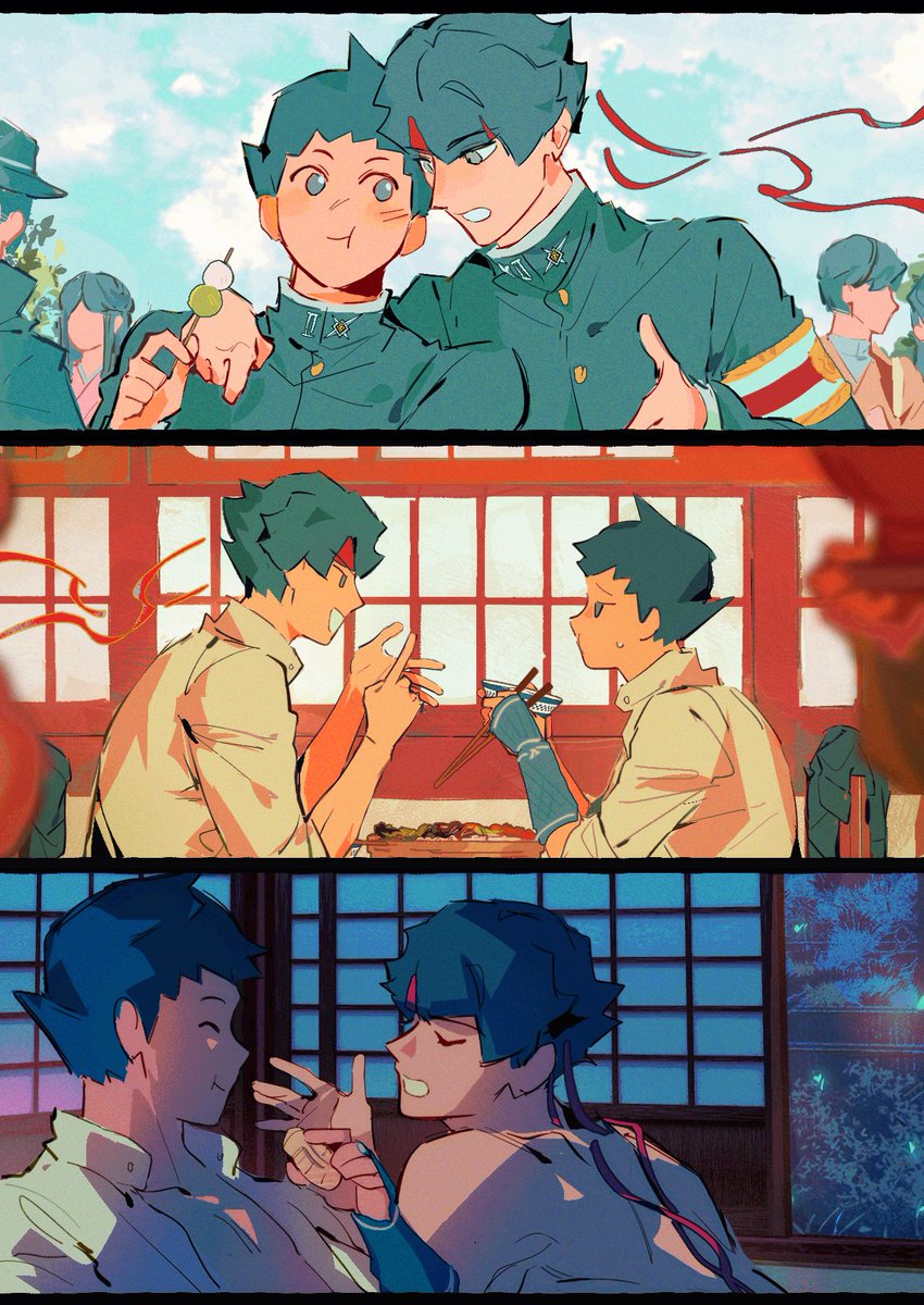 hmri_fe's tweet image. [ryuuaso] from dawn to dusk