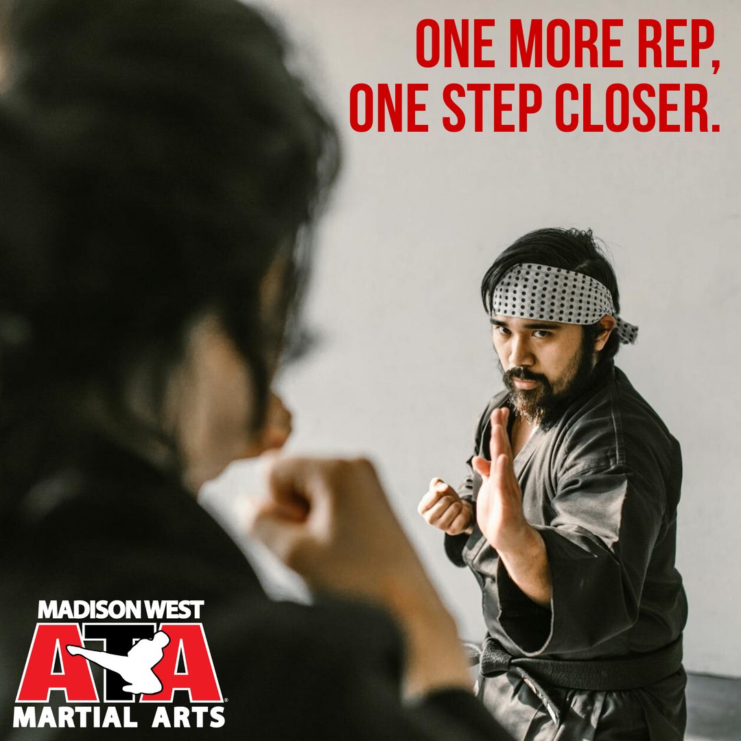 Every rep, every kick, every block—builds strength, courage, and character. One more rep!💥