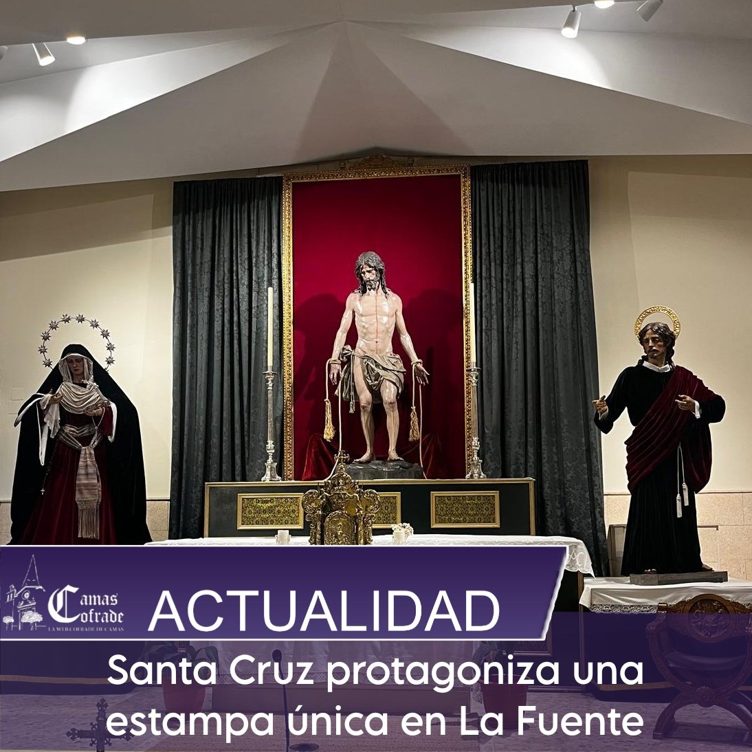 ℹ️ Santa Cruz protagoniza una estampa única en La Fuente

✍🏻 Redacción
📷 Javier Fernández 
 
🕯️ #TDSCofrade #Camas #SSantaCamas26 #SemanaSantadeCamas #PasionXCamas #SSanta2026 #CuaresmaenCamas #Cuaresma2026

✝️ <a href="/santacruzcamas/">HERMANDAD DE SANTA CRUZ</a> <a href="/GJStaCruzCamas/">Juventud Santa Cruz</a>

🔗 camascofrade.com/2026/02/santa-…