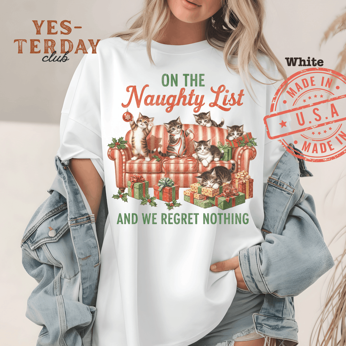 tem_temmax's tweet image. Meow-ry Christmas! 🐾🎄 Funny Cat Mom shirt, the ultimate holiday vibe for feline enthusiasts.

Product Details: Soft-touch fabric, holiday-themed graphic

Made in USA: 100% Made in USA 🇺🇸

Order Here: etsy.com/listing/438595…

#ChristmasShirt #CatMom #HolidayVibes #FunnyTees #USA