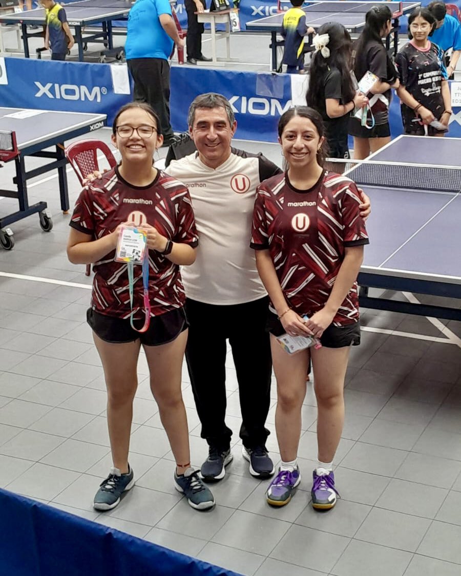 𝗟𝗮 𝗴𝗮𝗿𝗿𝗮 𝗲𝘀𝘁𝗮́ 𝗽𝗿𝗲𝘀𝗲𝗻𝘁𝗲 𝗲𝗻 𝘁𝗼𝗱𝗼𝘀 𝗹𝗼𝘀 𝗱𝗲𝗽𝗼𝗿𝘁𝗲𝘀 🏓

Universitario inició su participación en el Open Internacional de Tenis de Mesa Juan XXIII con una destacada actuación.