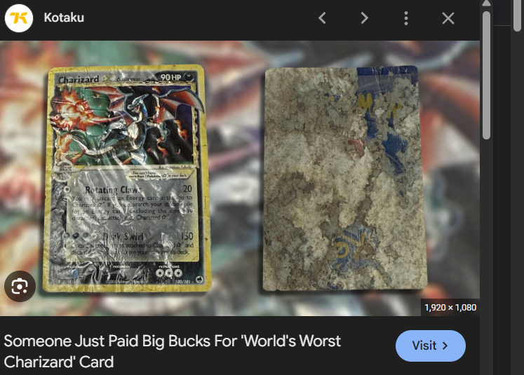 Value can be such a funny thing. And Humans can be weird.