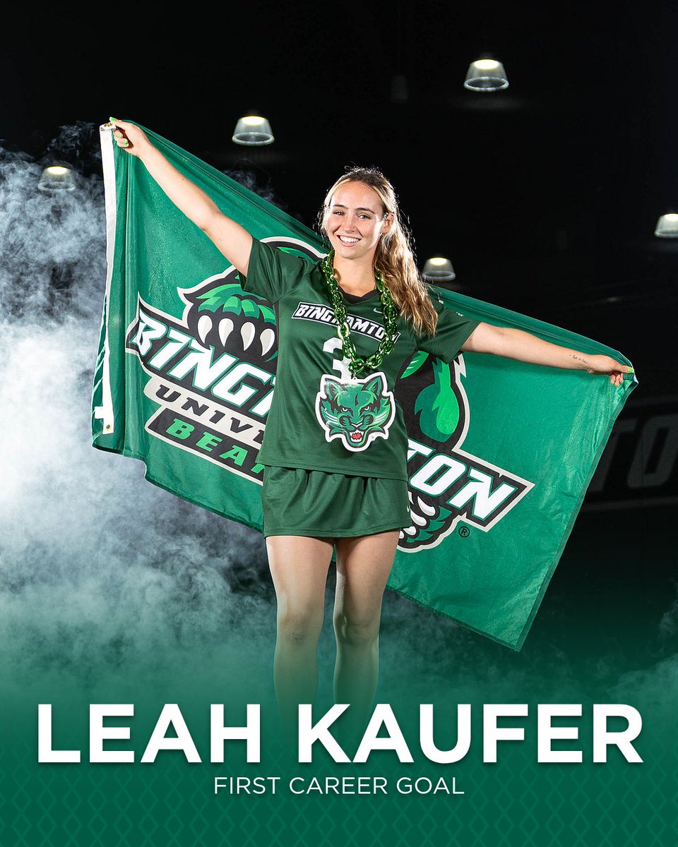 Shoutout to Leah for scoring her first career goal on Friday against Siena 🥳