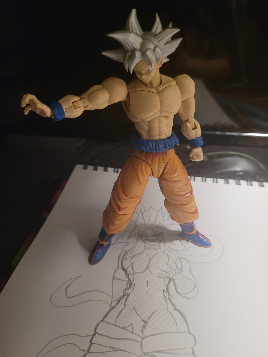 A cool goku a built years ago. yay