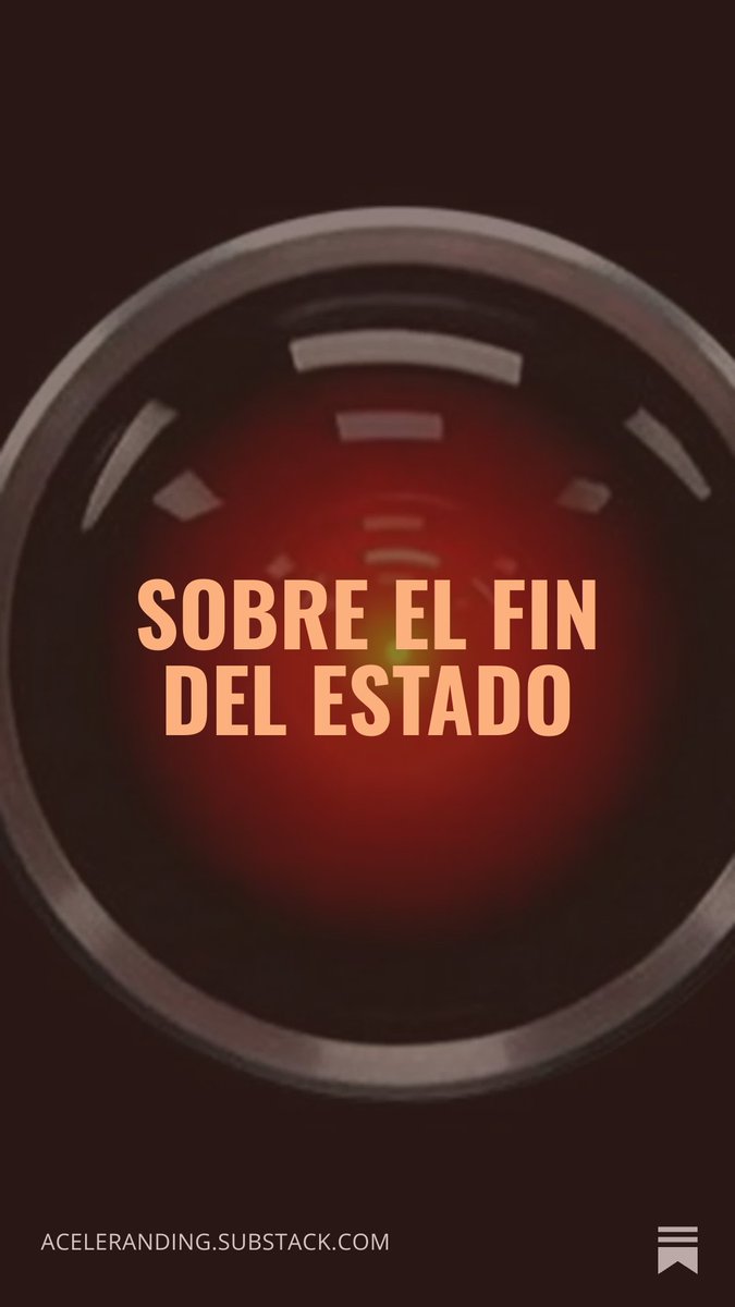 El Estado tiene un fin que entra en peligro cuando el Capital funciona libremente: la seguridad. Hoy les traigo un breve ensayo al respecto. El link está en mi bio.