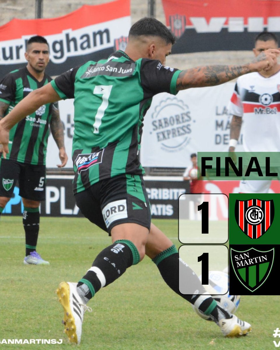 Final del Partido!!!

Igualdad en la Primera fecha para el Santo.

Con gol de Funez el conjunto Sanjuanino suma su primer punto este año.

#vamosverdinegro
