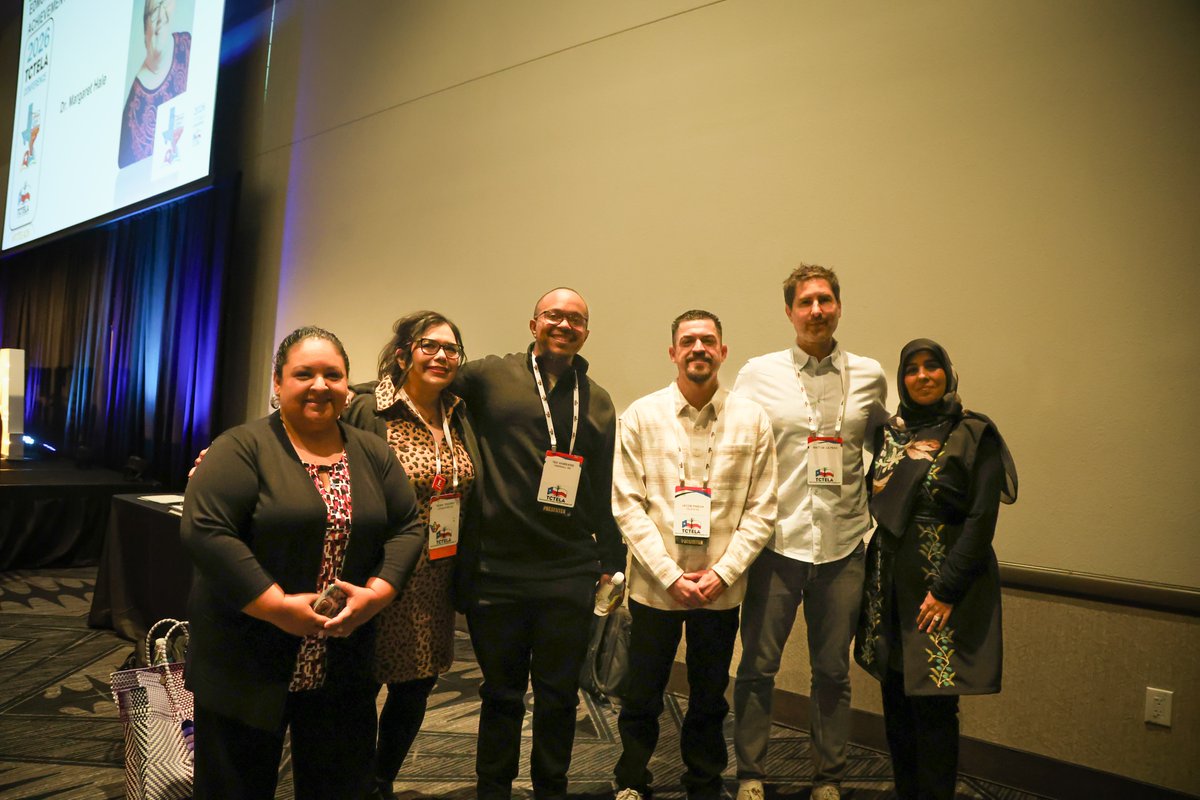 TCTELA's tweet image. TCTELA 61st Annual Conference Rewind⏪ 
Saturday had a fantastic teacher panel followed by a luncheon writing workshop, both hosted by the brilliant Matt de la Peña. Our annual Poetry Night was superb with many voices being shared! Mark your calendars for next year's conference!