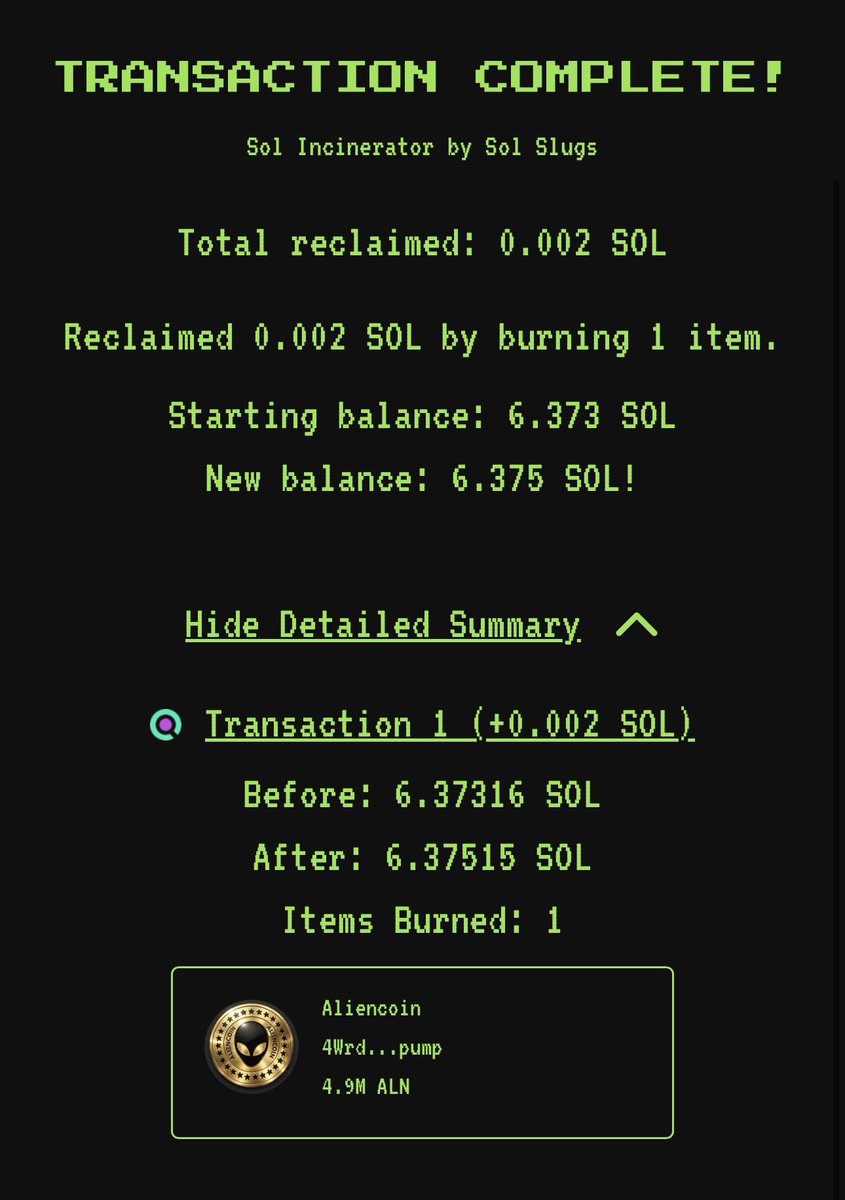 Burnt 0.5% with dev 

solscan.io/tx/4f6sQAKZqzm…