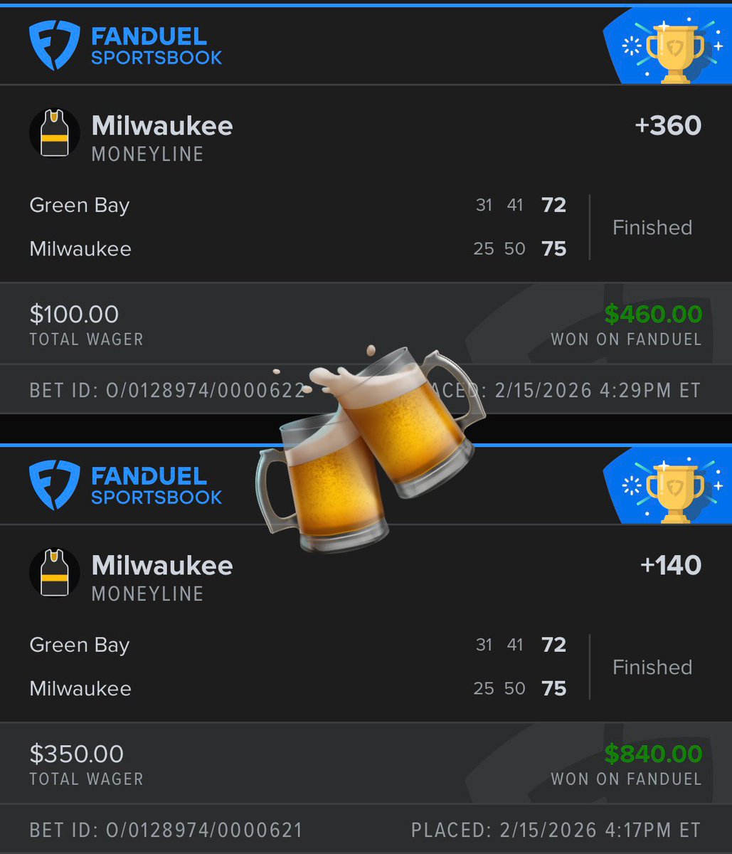 beerball3r's tweet photo. #BeerBets https://t.co/S8v6n0vlkU