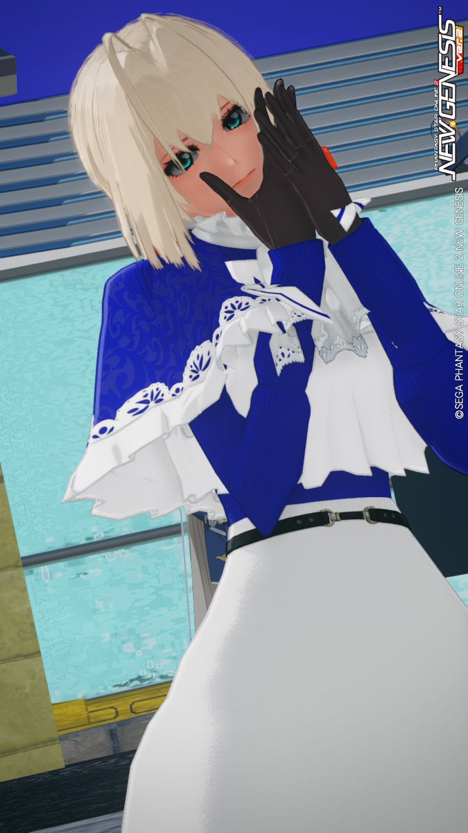 #ラーカイブ　#pso2ngs_SS
やほ(*^▽^*)
自動書記人形コーデ♪
何回かやったことがあるけど、今回が一番ちかいかも～～(*‘ω‘ *)