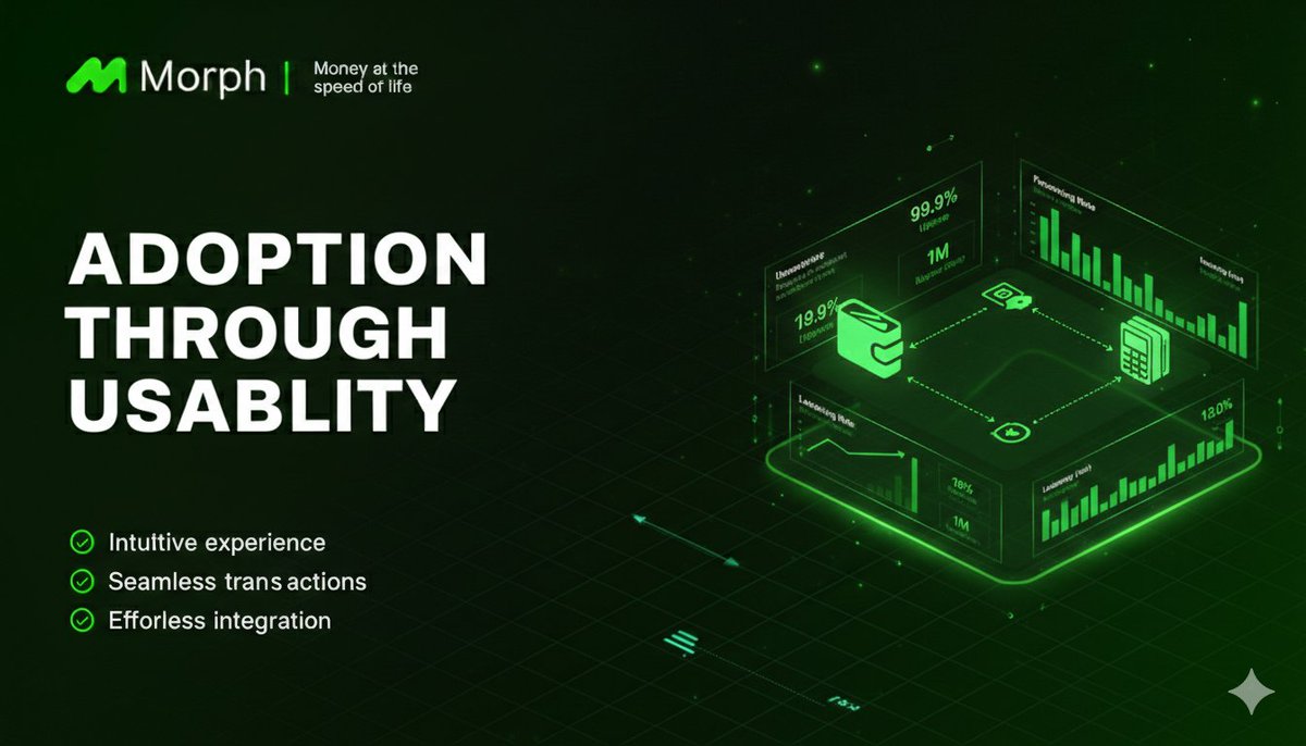 Nemouniverse_'s tweet image. Adoption does not happen through noise.
It happens when transactions feel smooth and systems feel stable.
@MorphNetwork seems committed to improving that experience step by step.
#MorphNetwork #Payments #Blockchain