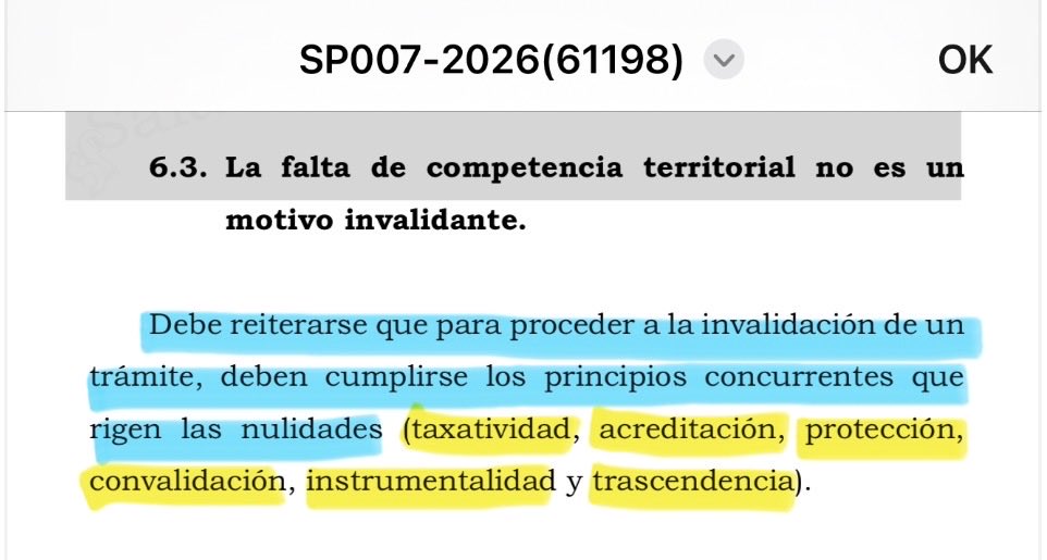 josesastoque's tweet photo. La falta de competencia territorial no es un motivo invalidante de la actuación. ⬇️❗️ https://t.co/aalwXXqyeO