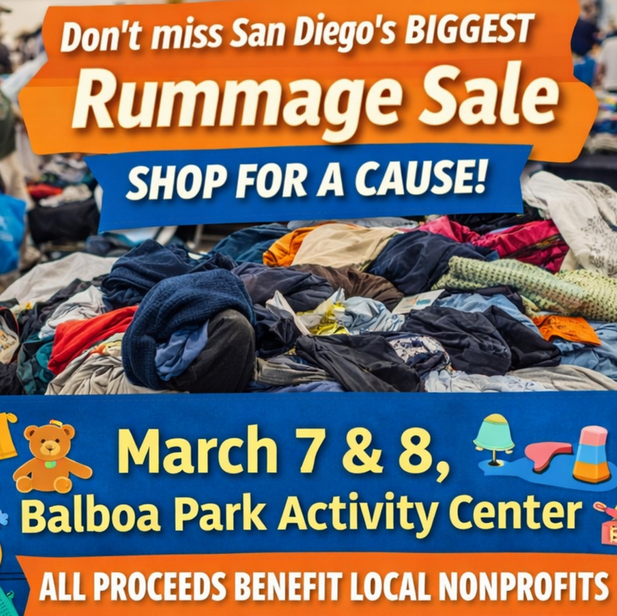 SDgiving's tweet photo. When you shop this incredible community event, you’re not just finding amazing deals, you’re directly supporting local nonprofits, working every day to serve youth experiencing homelessness in San Diego.

📍Balboa Park Activity Center 
🎟️ Free Admission https://t.co/doNlQaI3lp