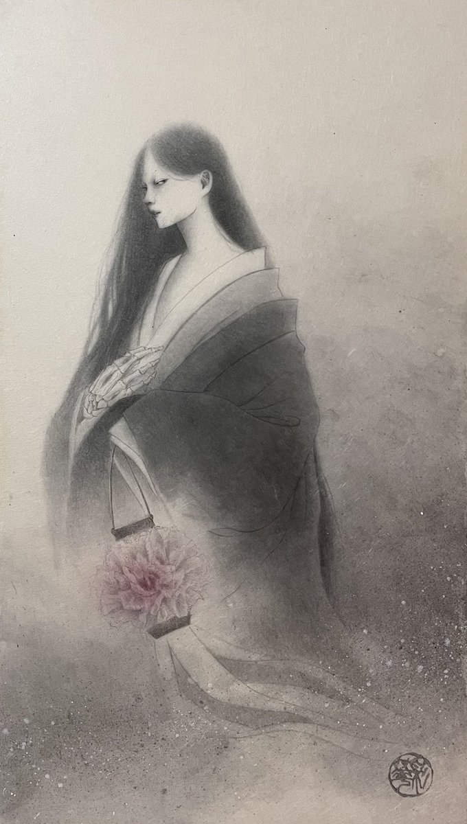 『牡丹燈篭』

＊＊
『Kowaii展 vol.XVI』
2月14日(土)-20日(金)
八大堂ギャラリー(東京)
<a href="/hakkendogallery/">八犬堂</a>