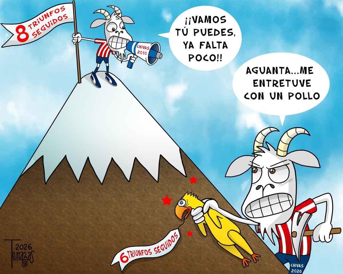 ¿Y el más grande de México dónde está? 👀

Guadalajara invicto y de paso con victoria contra el América 🔥 

¿Ya les regresó el internet a los americanistas? 🤔

#ElHumorDeTerrazas por <a href="/juanterrazas/">JUAN TERRAZAS</a>  

👉🏼 elesto.mx/4regcy6