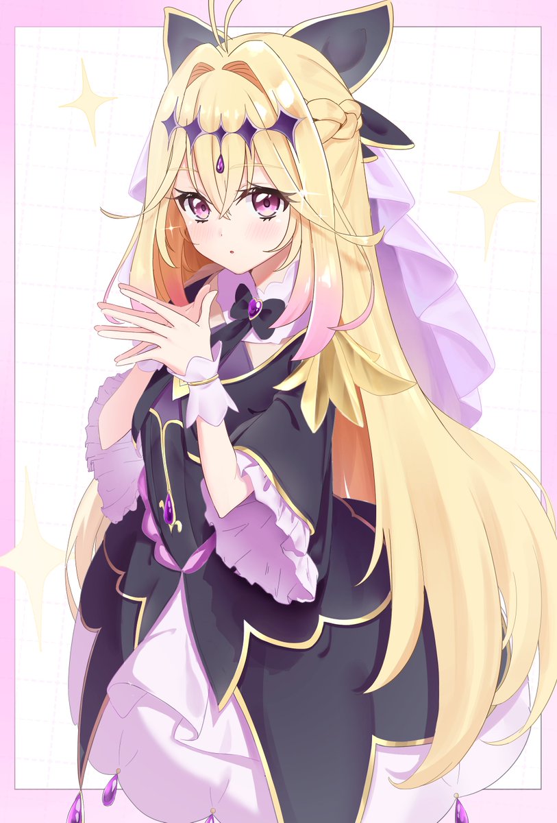 キュアアルカナちゃんの上目遣い
#たんプリ #precure