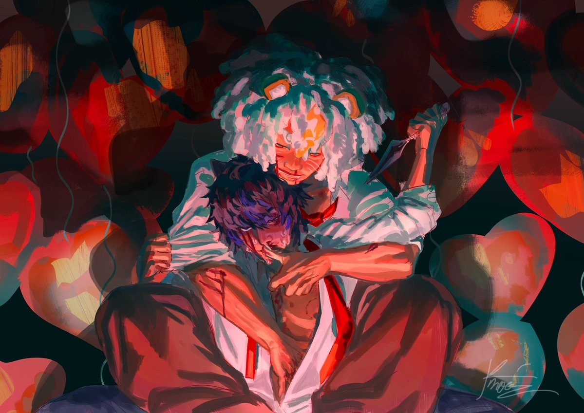 late v-day with my ocs ❤️ #ocs