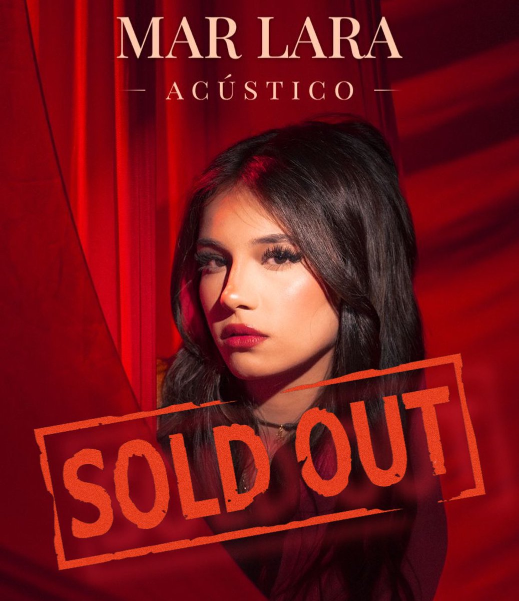 Gente bella! Solo quería pasar por aquí para agradecerles porque ya hicieron sold out tanto a los boletos físicos como a los virtuales de mi primer concierto acústico 😭😭😭😭🫶🏻🫶🏻🫶🏻🫶🏻, lxs amo con todo mi corazón, ya casi dos años de que nos conocimos y este camino empezó y no