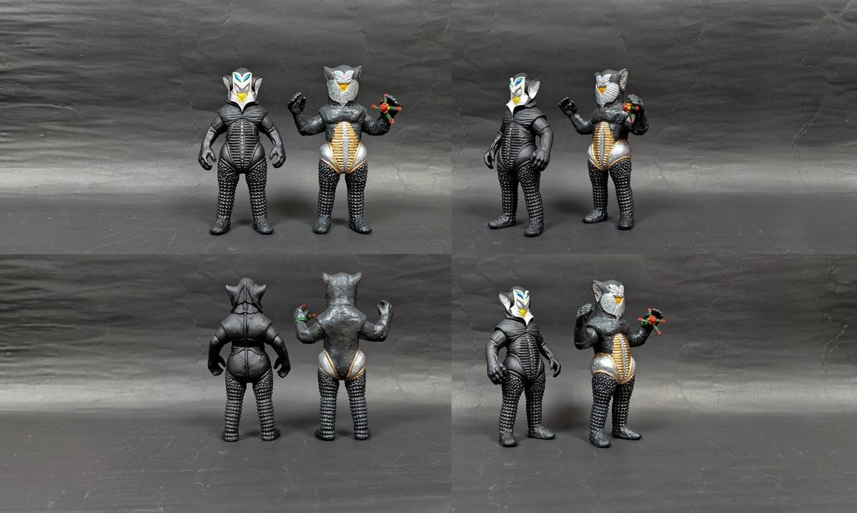 悪質宇宙人メフィラス星人(二代目)のソフビが完成！ #ウルトラマン